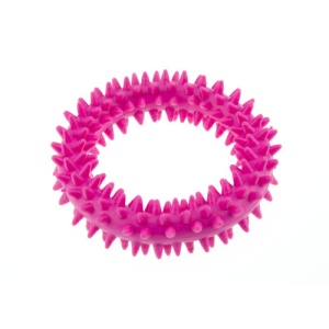 Jucarie pentru caini inel zimtat Enjoy, 9 cm