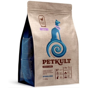 Petkult Adult Care Sterilized Rata, hrana uscata pisici, 400G