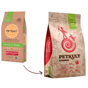 Petkult Sensitive Care Adult Medium Miel si Orez, hrana uscata caini, 12kg