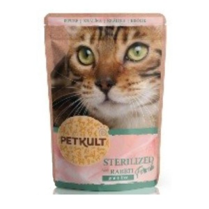 Petkult Sterilised Iepure, hrana umeda pisici, 100G