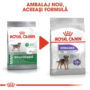 Royal Canin Mini Sterilised Adult, hrana uscata caine sterilizat, 8KG - Img 7