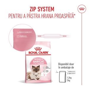 Royal Canin Mother & BabyCat, hrana uscata pisica, mama si puiul, 400G - Img 2