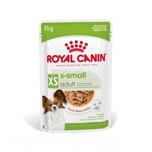 Royal Canin X-Small Adult, hrana umeda caine (in sos), 12 x 85G