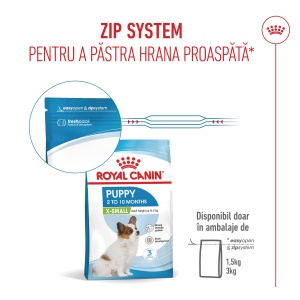 Royal Canin X-Small Puppy, hrana uscata caine junior, 500G - Img 5