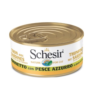 Schesir in Supa de ton si peste oceanic, hrana umeda pisici, 70G