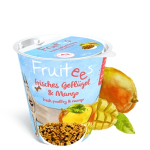 Bosch Fruitees Mango, recompense caini, 200G