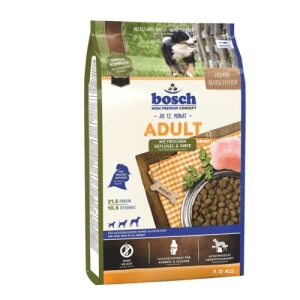 Bosch HP Adult cu Pui si Mei, hrana uscata caini, 3KG