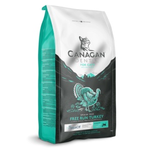 Canagan Cat Dental Curcan, hrana uscata pentru pisici, 375G