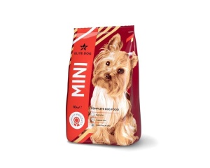 Elite Mini Dog, hrana uscata caini, 10 KG + 2KG Gratis