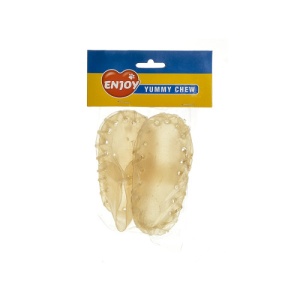 Enjoy pantof din piele, recompense caini, 2 bucati, KS-4
