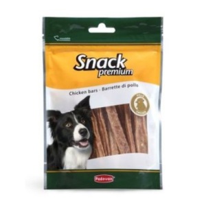 Padavan Snack Premium Chicken Bars, recompense caini, 100G