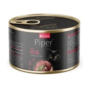 PIPER JUNIOR CAT-Vitel, hrana umeda pisici, 185G