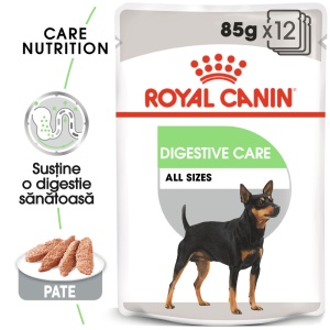 Royal Canin Digestive Care Adult, hrana umeda caine, confort digestiv (pate), 12 x 85G - Img 5