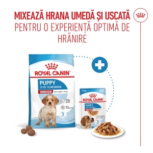 Royal Canin Medium Puppy, hrana uscata caine junior, 1KG - Img 6