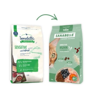 Sanabelle Sensitive cu Pui, hrana uscata pisici, 8KG