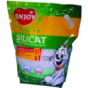 Silicat pentru pisici Enjoy, 3.8L