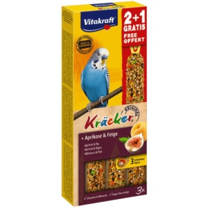 Vitakraft Baton Kracker Smochine si Caise, supliment perusi, 60G + 30G Gratis
