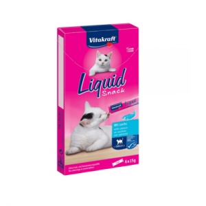 Vitakraft Somon, snack lichid pisici, 6x15g PROMO