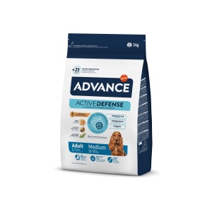 Advance Dog Medium Adult, hrana uscata caini, 3KG