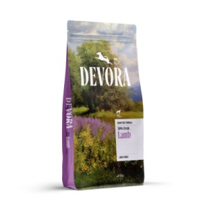 Devora Adult Large Breed Grain Free Monoprotein cu Miel, hrana uscata caini, 12KG