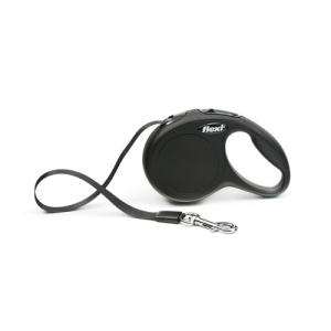 Flexi New Classic Banda, XS 3M Negru