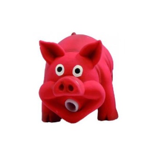Jucarie pentru caini Beeztees Piggy, 20 cm