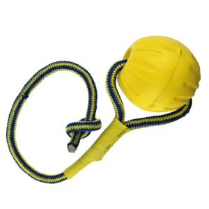 Jucarie sfoara cu minge pentru caini Enjoy, 48cm 3-6004