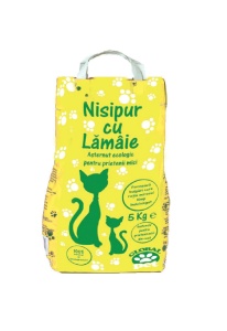 Nisipur Lamaie, nisip igienic pisici , 5KG