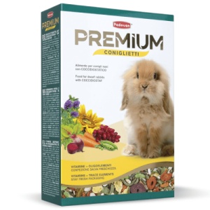 Padovan Premium Coniglietti, hrana rozatoare, 500G