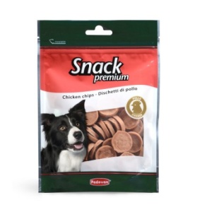 Padovan Snack Premium Chicken Chips, recompense caini, 100G
