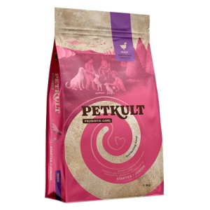 Petkult Probiotics Starter Junior Rata si Orez, 2KG
