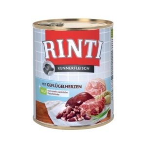 Rinti Adult cu Inima de Pui, hrana umeda caini, 800G