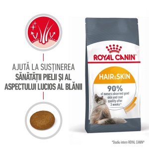 Royal Canin Hair&Skin Care Adult, hrana uscata pisica, piele si blana, 10KG