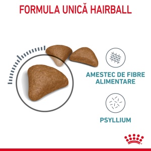 Royal Canin Hairball Care Adult, hrana uscata pisica, limitarea ghemurilor de blana, 2KG - Img 4