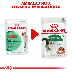 Royal Canin Instinctive 7+, hrana umeda pisica (in sos), 12 x 85G - Img 5
