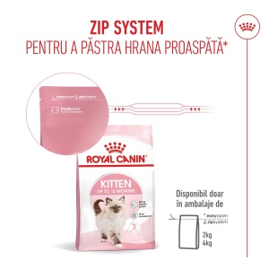 Royal Canin Kitten, hrana uscata pisica junior, 400G - Img 2