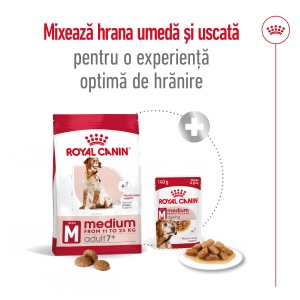 Royal Canin Medium Adult 7+, hrana uscata caine, 4KG - Img 8
