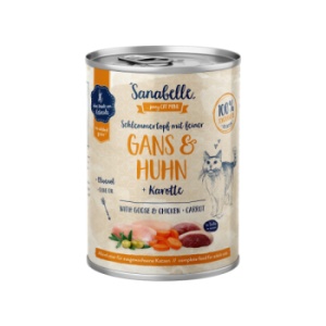 Sanabelle Gasca si Pui, hrana umeda pisici, 380G