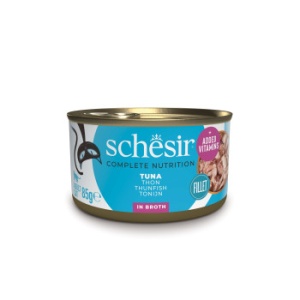 Schesir conserva Ton in supa, hrana umeda pisici, 85G