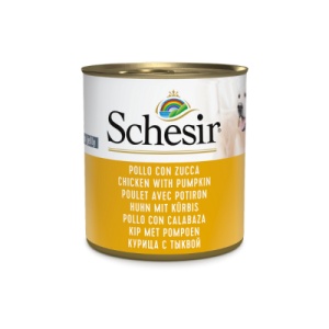 Schesir fruit pui si dovleac, hrana umeda caini, 285G