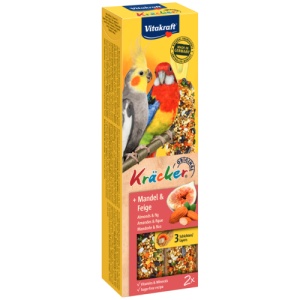Vitakraft Baton Kracker Migdale, suplimente nimfe, 180G
