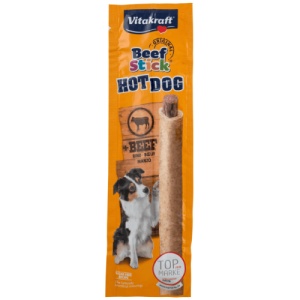 Vitakraft Beef Stick Hot Dog, recompense caini, 30G