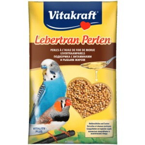 Vitamine pentru perusi Vitakraft Ulei Cod (Lebertran), vitamine perusi, 20G