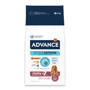 Advance Dog Medium Senior Vitality, caine uscata caini, 12KG