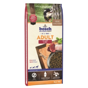 Bosch Adult cu Miel si Orez, hrana uscata caini, 15KG