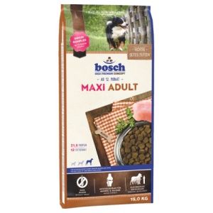 Bosch Maxi Adult, hrana uscata caini, 15KG
