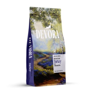Devora Sterilized Grain Free Carne Alba si Cartofi dulci, hrana uscata pisici, 7.5KG