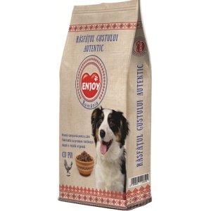 Enjoy Rasfatul Gustului cu Pui, hrana uscata caini, 10KG