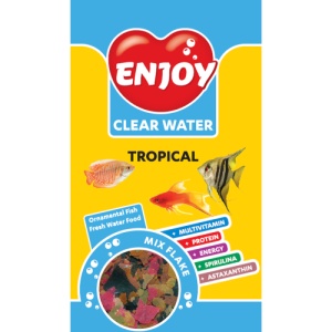 Hrana pentru Pesti Enjoy Tropical Mix Flake, 250ML