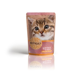 Petkult Junior Curcan, hrana umeda pisici, 100G